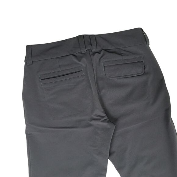Lole Wicking Travel Pants UPF Protection Dark Grey Mid Rise Straight Leg Women 4 - Picture 13 of 14